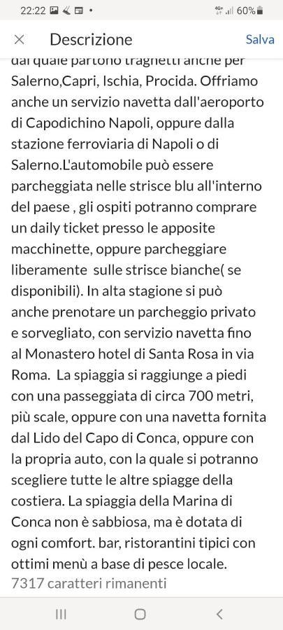 コンカ・デイ・マリーニ La Casina Del Pennolo, Casa Stani 60 Mq.ヴィラ エクステリア 写真